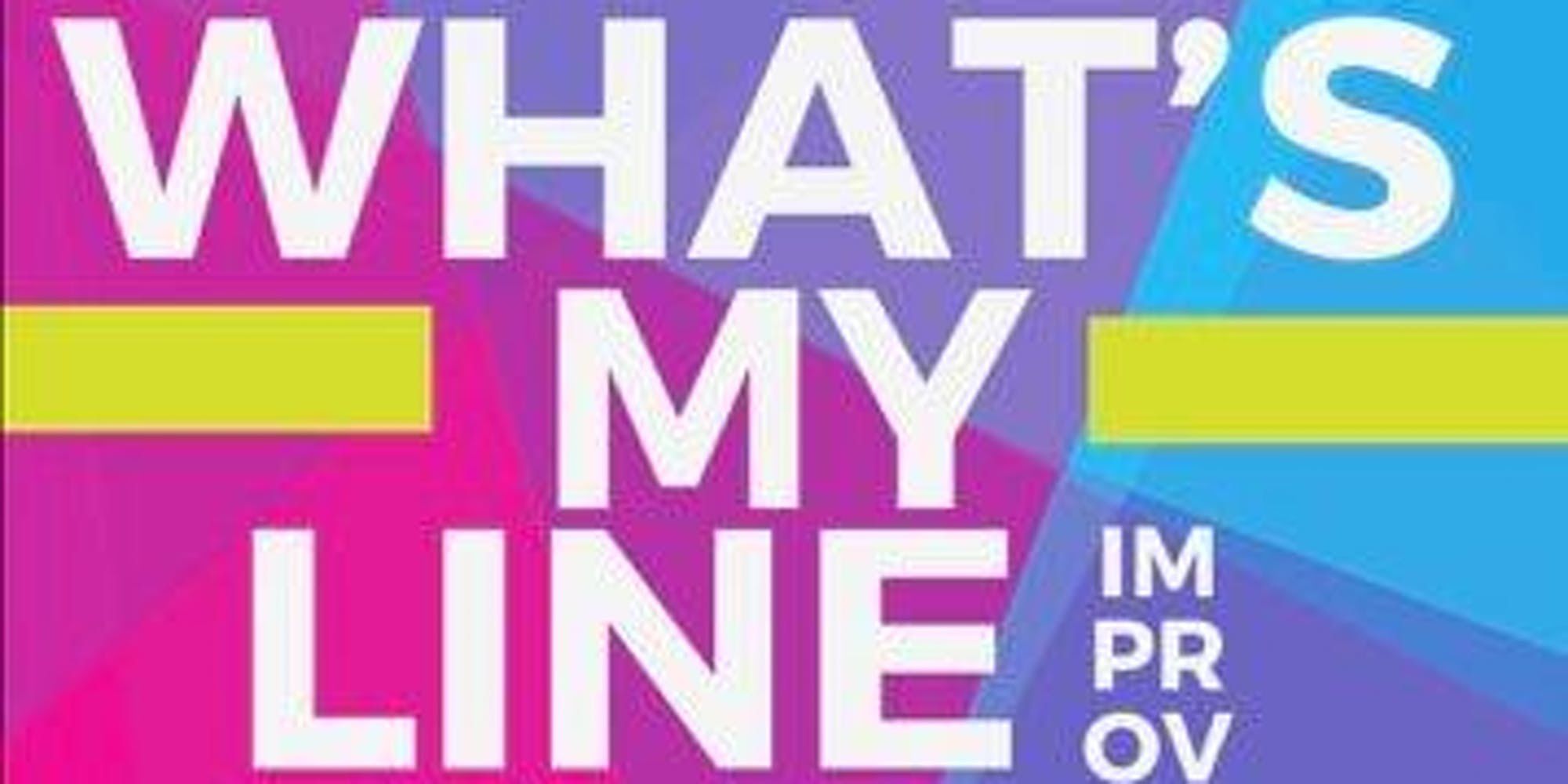 What's My Line Comedy Show